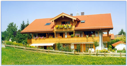 Ansicht der Sdseite des Hauses